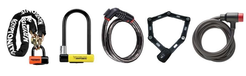 Types of deals bike locks